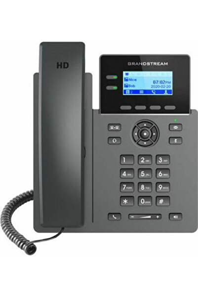 GRANDSTREAM GRP2602 Ενσύρματο τηλέφωνο IP με 4 γραμμές, Μαύρο