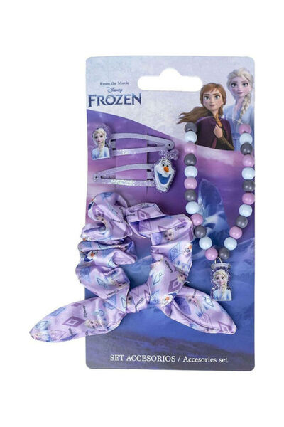 OEM Σετ Παιδικά Λαστιχάκια Μαλλιών Frozen, Πολύχρωμα, 4 τεμάχια