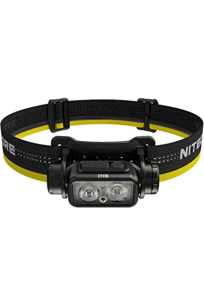Nitecore Επαναφορτιζόμενος Φακός Κεφαλής LED IP68 με Μέγιστη Φωτεινότητα 1400...