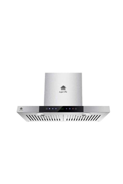Wonderful-kitchens Silver Kitchen Extractor Fan 60 cm T-Shape Outer Air Outle...