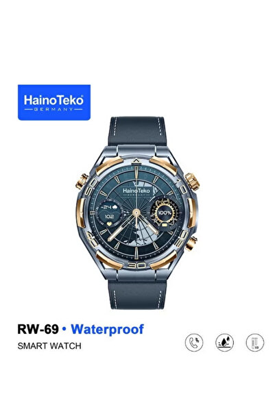 haino teko germany Haino Teko Waterproof Smartwatch, 1GB Built-in Storage 10-Day Battery AMOLED Display | WIDGES MATRIX