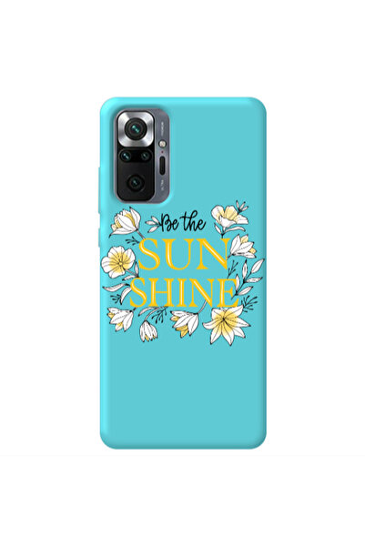 Other Xiaomi Redmi Note 10 Pro 4G Sun Shine Turquoise Colored Silicone TPU Θήκη