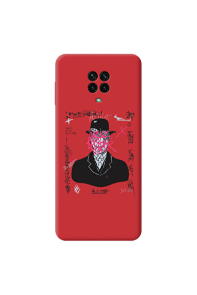 Other Xiaomi Redmi Note 9 Pro Awes Red Colored Silicone TPU Θήκη