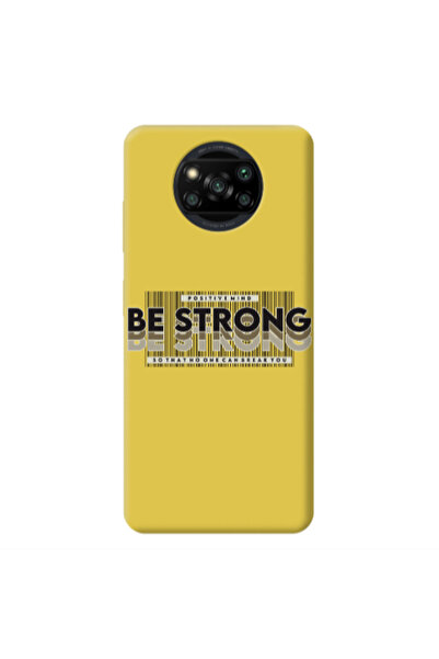 Other Xiaomi Poco X3 /X3 Pro Positivemind Yellow Colored Silicone TPU Θήκη