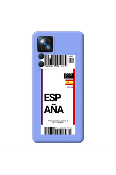Other Xiaomi Mi 12T Espana Arrival Light Purple Colored Silicone TPU Θήκη