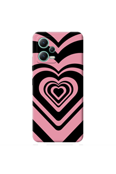 Other Xiaomi Redmi Note 12 Pro 5G Hypnosis Pink Colored Silicone TPU Θήκη