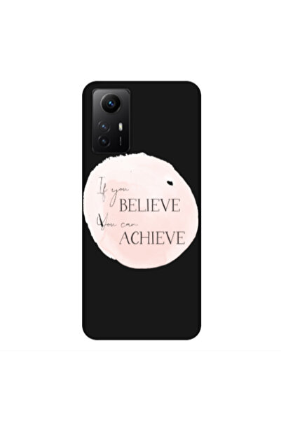 Other Xiaomi Redmi Note 12s If You Believe Black Colored Silicone TPU Θήκη