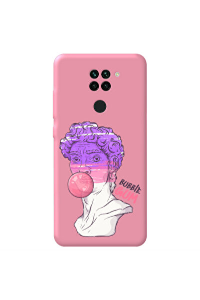 Other Xiaomi Redmi Note 9 Pin Bubble Pink Colored Silicone TPU Θήκη