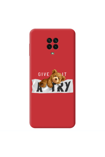 Other Xiaomi Redmi Note 9 Pro Give me Red Colored Silicone TPU Θήκη