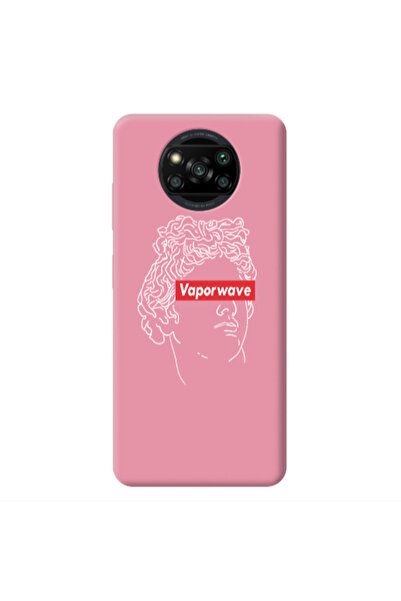 Other Xiaomi Poco X3 /X3 Pro Vaporwave Pink Colored Silicone TPU Θήκη