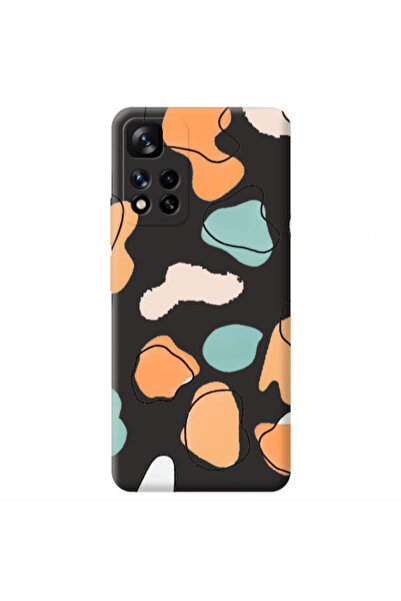 Other Xiaomi Redmi Note 11 Pro 5G Colorful spots Black Colored Silicone TPU Θήκη