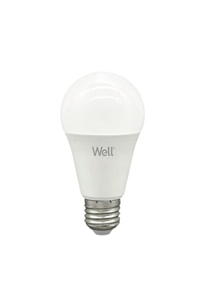 OEM Bec LED Well E27 10W 1100 lumeni, pară mat A60, lumină caldă