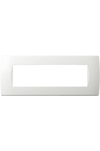 OEM Ramă aparataje TEM Soft 7 module, alb