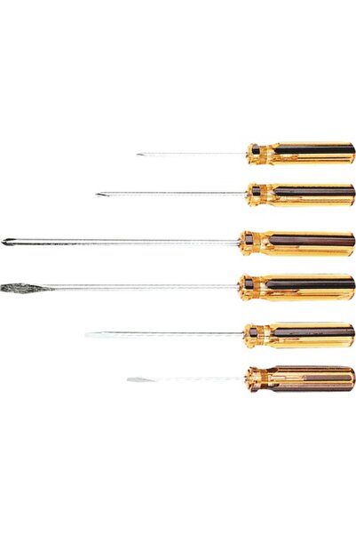 OEM Set șurubelnițe drepte și cruce TopTools, 6 piese