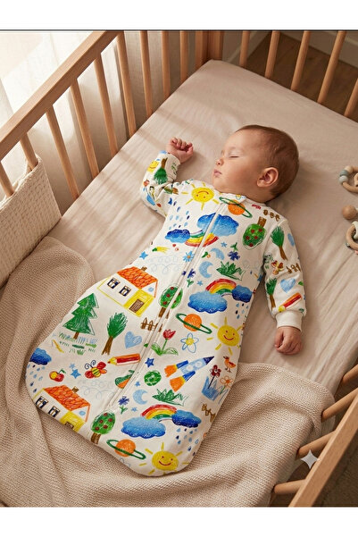 Wenaris Kollu 21-24 Degree Room Temperature 100% Organic Cotton Footless Slee...