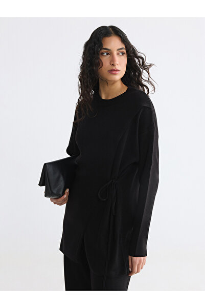 LC Waikiki Vizyon New Season Crew Neck Women's Knitwear Tunic