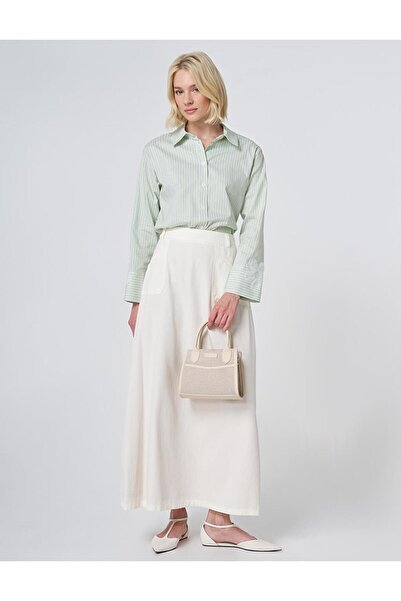 KYR Torba Cepli Non Denim Skirt Ecru