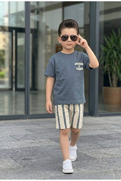 Milanlı Kids Dečiji gornji i donji deo Pamuk komada letnjeg kompleta