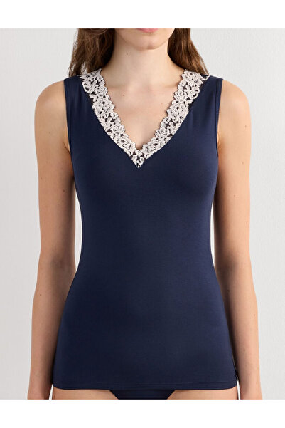 Evendi Tank top, Navy blue