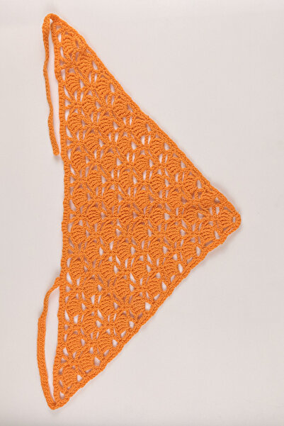 MyVera Handmade Knitted Summer Perforated Knitwear Hair Bandana