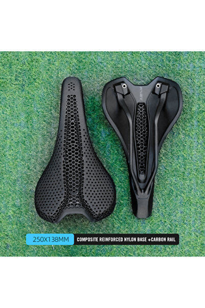 Choice1 Mixed Nylon Saddle RYET Carbon 3D Printed Saddle Ultralight 190g 7*9 ...