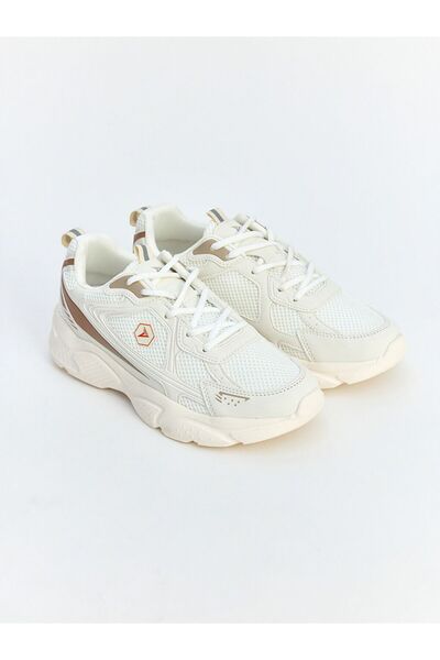 LC Waikiki Lcw Steps Ecru Mesh Men's Sports Shoes