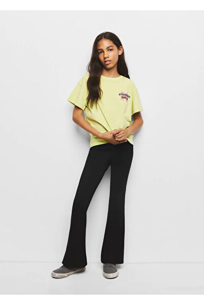 MANGO Kids Dikişli flare tayt