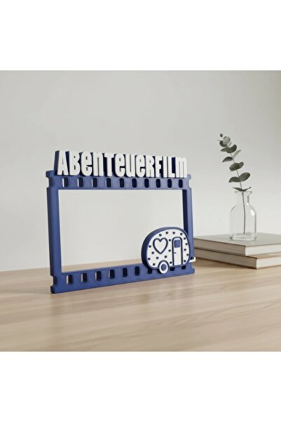 OEM Artă Decorativă de Perete 'Abenteuerfilm' cu Design Filmstrip și Caravană...