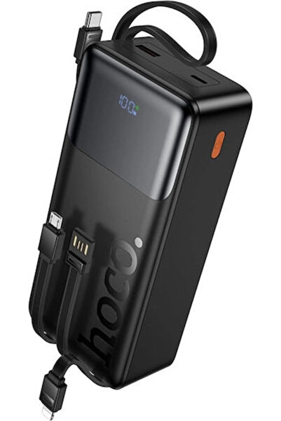 hoco. Hoco J156B Founder Power Bank 30000mAh 22.5W με Θύρα USB-A και Θύρα USB...