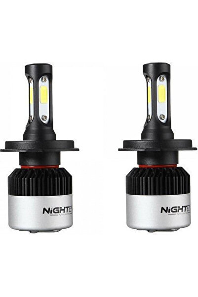NIGHTEYE Λάμπες Αυτοκινήτου H4 LED 6500K Ψυχρό Λευκό 9-32V 72W 2 τεμάχια