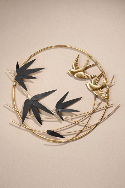 Paşabahçe Birdland Metal Duvar Süsü, Dekoratif, Şık
