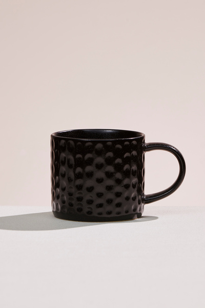 Paşabahçe Anthracite Porcelain Mug 250 Cc, Stylish Design