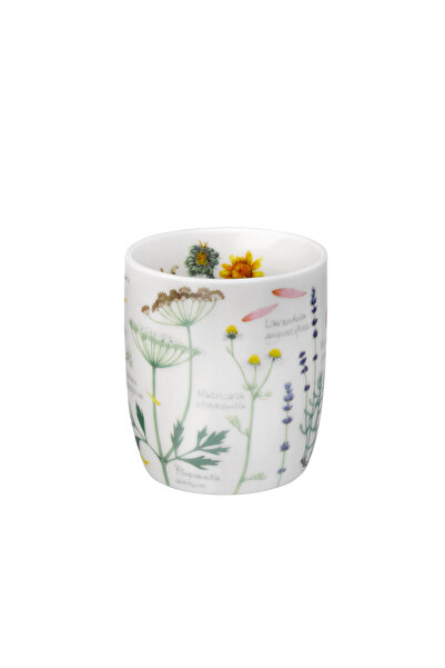 Paşabahçe Nature Flower Porcelain Mug, Stylish Design