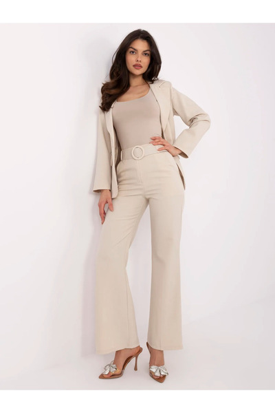Factory Price Pantaloni Dama Bej