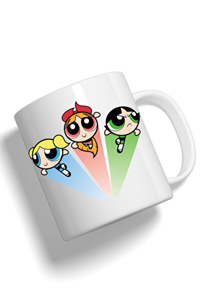 Generic Fashion World Mug Printed with High-quality The Powerpuff Girls cartoon