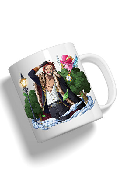 Generic Fashion World Mug Printed with High-quality Anime One piece Shanks
