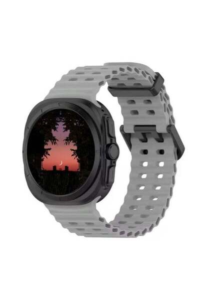 ELTRAZONE Soft Silicone Adjustable Replacement Strap for 47mm Galaxy Watch 7 ...