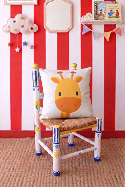 Alseko Concept Little Buddies 05 43X43Cm Square 1 Piece Children's Room Throw...