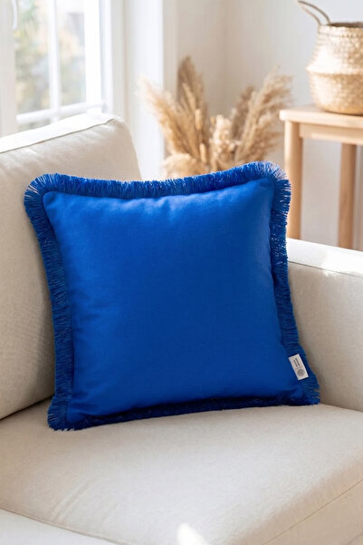 Alseko Concept Saks Zemin, Saks με φούντες 43x43cm 1 τετράγωνο κάλυμμα μαξιλα...