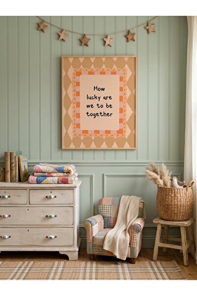 Creatick Design İskandinav Tarzı Masif Ahşap Çerçeveli Çocuk ve Bebek Odası M...
