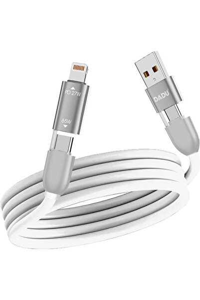 Urban URBANNX 4-in-1 USB C Charging Cable, 1.5 M, 65W Fast Charging, with iPh...