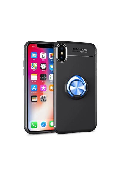 Ethab Ticaret Glb-Stl41414 Apple iPhone XS Max Case Range Ringed Silicone - B...
