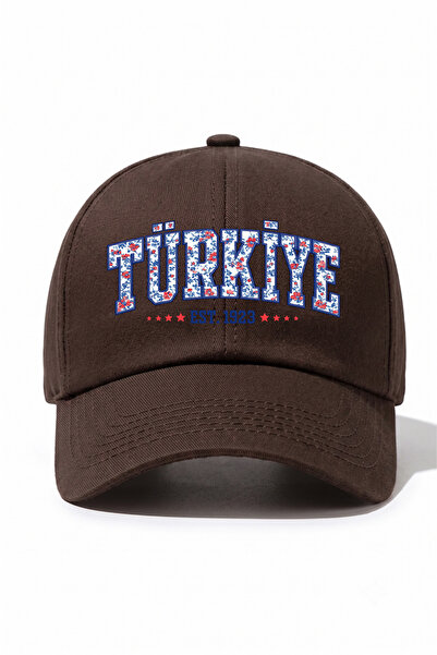 l'eivor Turkey 1923 Special Tile Design Printed Cotton Hat