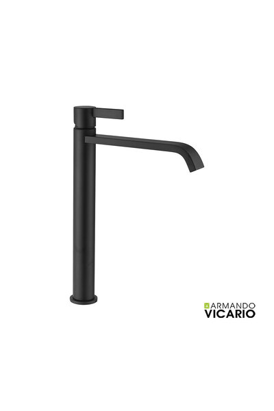VICARIO Μπαταρία Νιπτήρα Υψηλής Τοποθέτησης MOOI ΜΑΥΡΟ ΜΑΤ 518041-400
