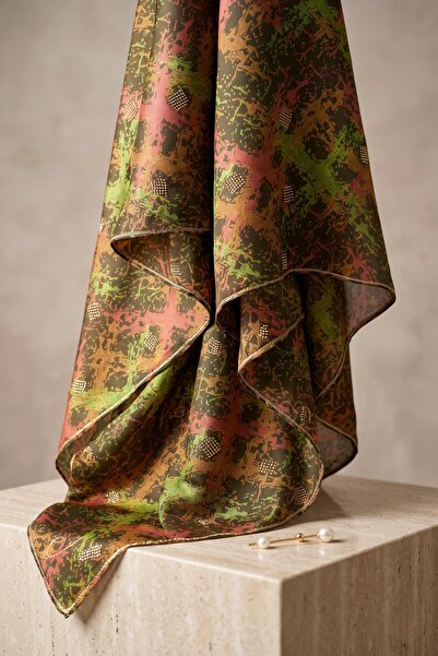 warmed Signature Korean Fabric Sheila Scarf– Premium Pearl & Crystal Collection