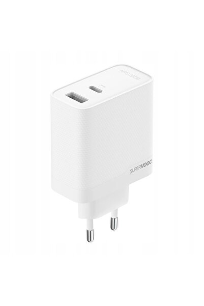 realme Încărcător de rețea SUPERVOOC 80W cu două porturi GaN + cablu USB-C