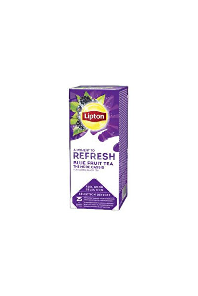 Lipton Ceai negru aromatizat cu fructe de padure, Classic, 25 plicuri x 1,6g