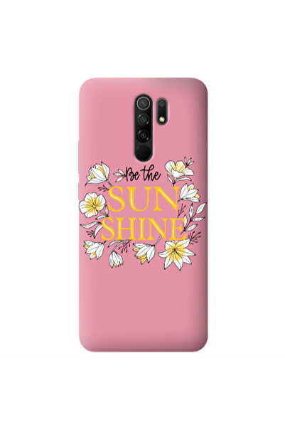 Other Xiaomi Redmi 9 Sun Shine Pink Colored Silicone TPU Θήκη