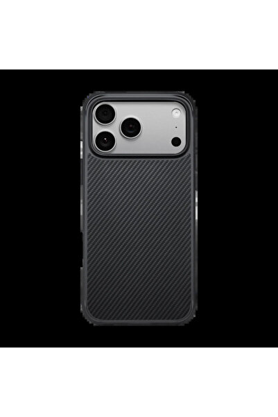 PITAKA Husă iPhone 17 Pro Aramid ProGuard 600D, Negru/Gri