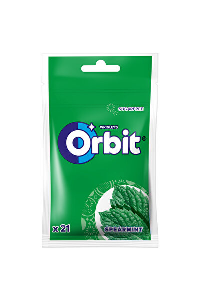Orbit Guma de mestecat fara zahar, menta, 29 g (set 21 drajeuri)